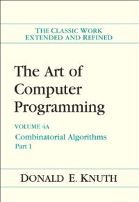 cover of the book The Art of Computer Programming, Volume 4A: Combinatorial Algorithms, Part 1