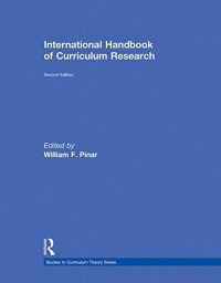 cover of the book International Handbook of Curriculum Research