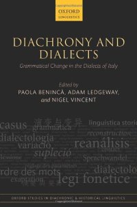 cover of the book Diachrony and Dialects: Grammatical Change in the Dialects of Italy