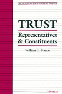 cover of the book Trust: Representatives and Constituents