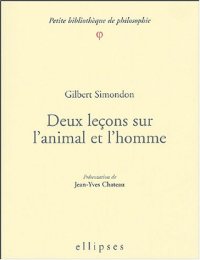 cover of the book Deux leçons sur l'animal et l'homme