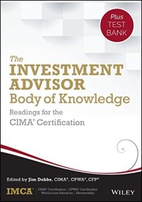 cover of the book The Investment Advisor Body of Knowledge + Test Bank: Readings for the CIMA Certification