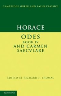 cover of the book Horace: Odes IV and Carmen Saeculare