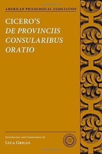 cover of the book Cicero's De Provinciis Consularibus Oratio