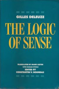 cover of the book The Logic of Sense