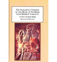 cover of the book The Samaritan Version of the Book of Numbers With Hebrew Variants: A Close Textual Study