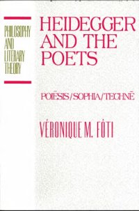 cover of the book Heidegger and the Poets