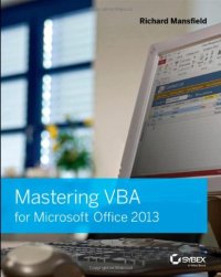 cover of the book Mastering VBA for Microsoft Office 2013