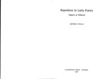 cover of the book Repetition in Latin Poetry - Figures of Allusion