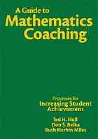 cover of the book A guide to mathematics coaching : processes for increasing student achievement