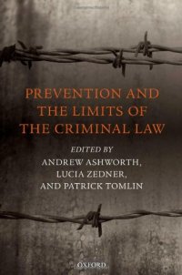 cover of the book Prevention and the Limits of the Criminal Law