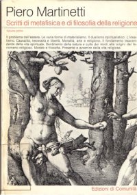 cover of the book Scritti di metafisica e filosofia della religione