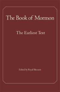 cover of the book The Book of Mormon: The Earliest Text