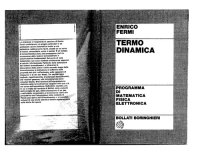 cover of the book Termodinamica