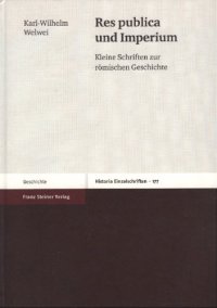 cover of the book Res publica und Imperium: kleine Schriften zur römischen Geschichte