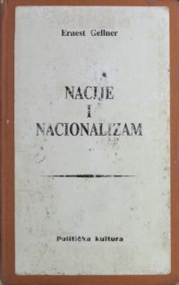 cover of the book Nacije i nacionalizam