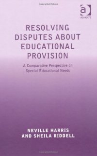 cover of the book Resolving Disputes about Educational Provision