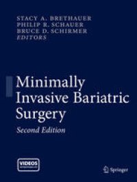 cover of the book Minimally Invasive Bariatric Surgery