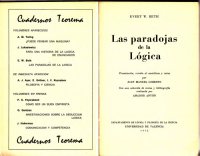 cover of the book Las paradojas de la lógica