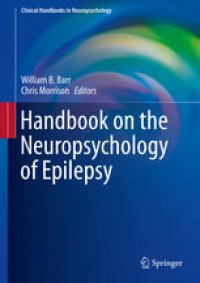 cover of the book Handbook on the Neuropsychology of Epilepsy