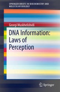 cover of the book DNA Information: Laws of Perception