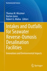 cover of the book Intakes and Outfalls for Seawater Reverse-Osmosis Desalination Facilities: Innovations and Environmental Impacts