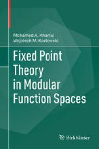 cover of the book Fixed Point Theory in Modular Function Spaces