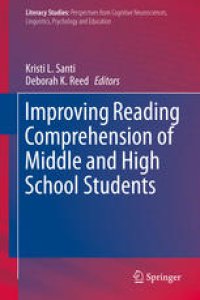 cover of the book Improving Reading Comprehension of Middle and High School Students