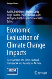 cover of the book Economic Evaluation of Climate Change Impacts: Development of a Cross-Sectoral Framework and Results for Austria