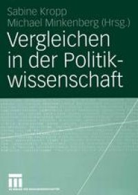 cover of the book Vergleichen in der Politikwissenschaft