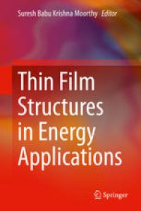 cover of the book Thin Film Structures in Energy Applications