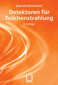 cover of the book Detektoren für Teilchenstrahlung