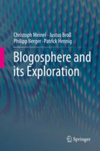 cover of the book Blogosphere and its Exploration