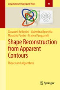 cover of the book Shape Reconstruction from Apparent Contours: Theory and Algorithms