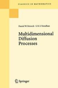 cover of the book Multidimensional Diffusion Processes