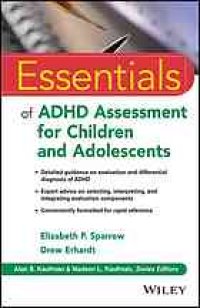 cover of the book Essentials of ADHD assessment for children and adolescents