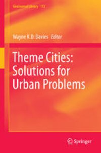 cover of the book Theme Cities: Solutions for Urban Problems