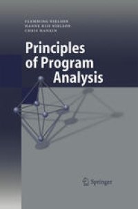 cover of the book Principles of Program Analysis