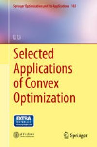 cover of the book Selected Applications of Convex Optimization