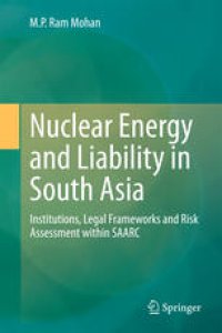 cover of the book Nuclear Energy and Liability in South Asia: Institutions, Legal Frameworks and Risk Assessment within SAARC