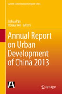 cover of the book Annual Report on Urban Development of China 2013