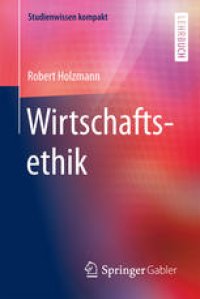 cover of the book Wirtschaftsethik