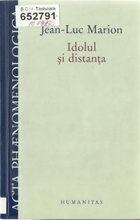 cover of the book Idolul şi distanţa : cinci studii