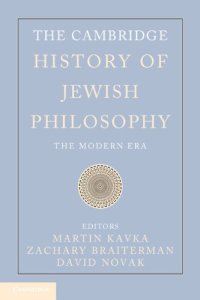 cover of the book The Cambridge History of Jewish Philosophy: The Modern Era (Volume 2)