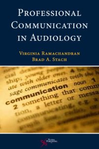 cover of the book Professional Communication in Audiology