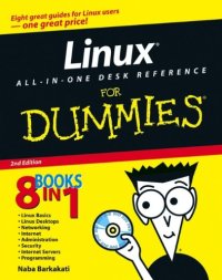 cover of the book Linux All-in-One Desk Reference For Dummies