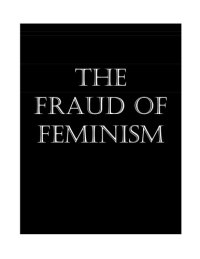 cover of the book The fraud of feminism