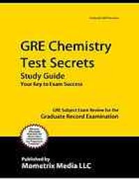 cover of the book GRE chemistry test secrets : study guide : your key to exam success