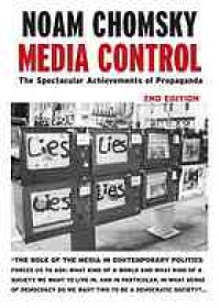 cover of the book Media control : the spectacular achievements of propaganda