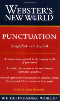 cover of the book Webster's New World Punctuation: Simplifed and Applied